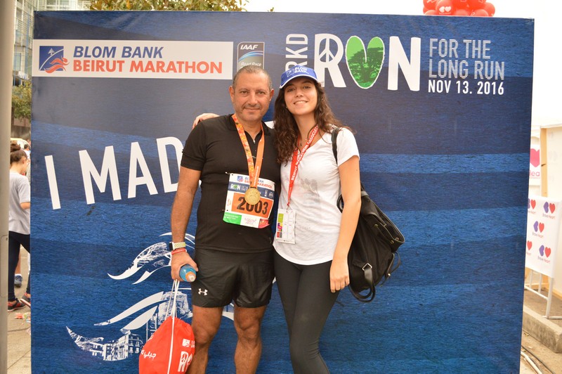 BLOM BANK Photobooth at the BLOM BANK Beirut Marathon